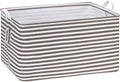 Sea Team XL Rectangle Open-Top Canvas Storage Basket by SeaTeam
