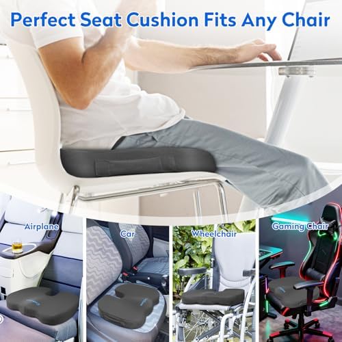 CushZone XL Memory Foam Seat Cushion - Image 5