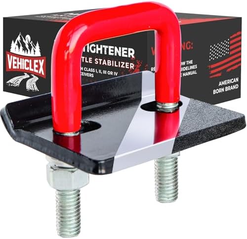Vehiclex Anti-Rattle Hitch Tightener Clamp by Vehiclex