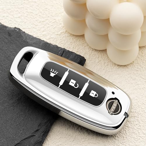 for Nissan Key Fob Cover 3 Buttons Car Key Case Sentra Kicks Pathfinder Rogue - Image 2