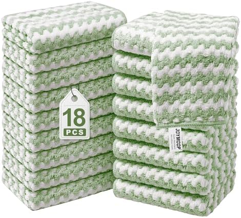 JOYMOOP Microfiber Cleaning Cloth, 18 Piece Set by JOYMOOP