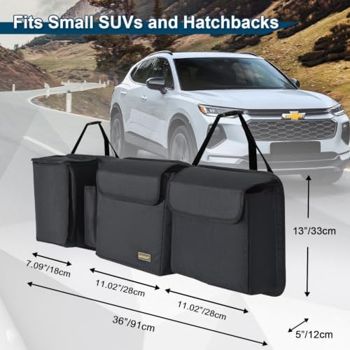 Trunk Organizer with Cooler for Small & Compact SUV - Image 2