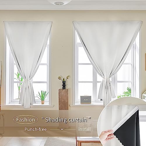 JILRON Magic Tape Stick on Portable Curtains - Image 2