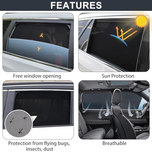 XCBYT 2023-2024 Honda C-RV Window Shades - Image 4