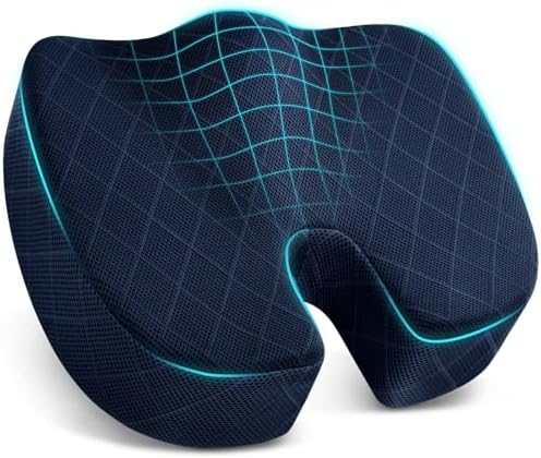 TushGuard Seat Cushion, Memory Foam Office Chair Cushion by TushGuardSeatCushonsPillows