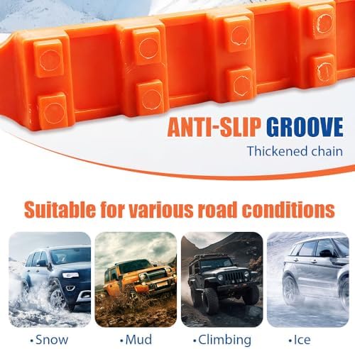 Universal Anti-Skid Snow Tire Chains, 2026 New Emergency Traction Cables - Image 4