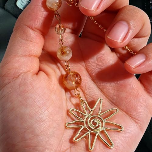 Car Rear View Mirror Accessories Sunny Car Hanging Ornament - Image 3