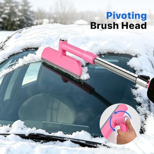 48 in Extendable Snow Brush and Ice Scraper - Image 4