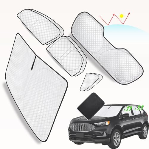 KMF 8pcs Thicken Full Window Sun Shade - Image 4
