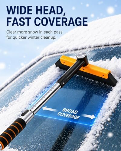 43.7" Snow Brush and Ice Scraper - Image 4