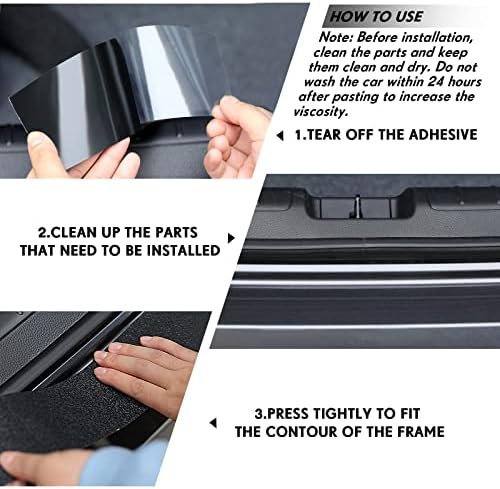 Frienda Car Door Sill Protector Edge Guards, 2.8 Inch Wide, 32.8 Feet - Image 4