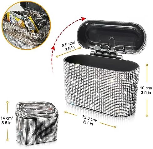 Accmor Bling Car Trash Can - Image 2