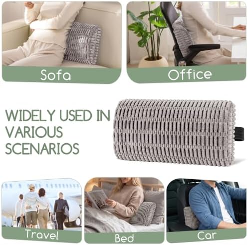 Lumbar Support Pillow for Recliner Chair/Office Chair/Couch, Memory Foam Back - Image 6