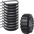 Tire Traction Straps Adjustable Anti-Skid Car Grips by Unknown