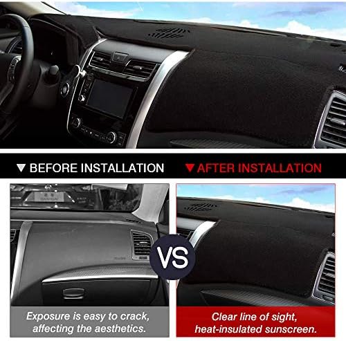 Autorder Dashboard Cover Mat for 2013-2018 Nissan Altima Accessories Dash Cover - Image 4