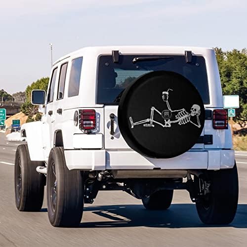 KiuLoam Funny Skeleton Human Spare Tire Cover - Image 2