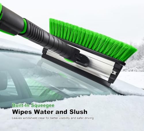 SEAAES 46.7 Inch Long Car Scraper Snow Brush - Image 5