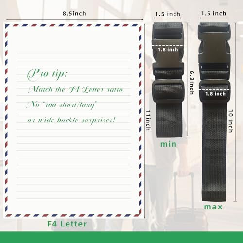 2PCS 22 inch Add a Bag Luggage Straps - Image 4