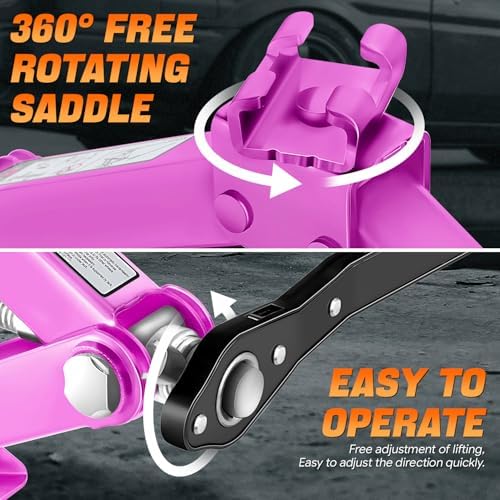 2-Pack Portable RV Trailer Stabilizer Scissor Jack - Image 4