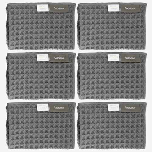 Luxury Organic Japanese Cotton Waffle Bath Towel | Thick, Quick Dry Bathroom by KOSMU