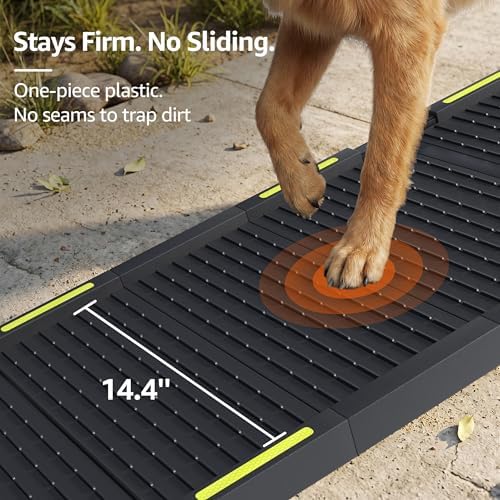 Folding Dog Ramp for Car 67" Long x 16" Wide Portable for Large Dogs - Image 4
