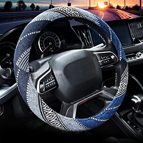 Valleycomfy Boho Steering Wheel Covers by Valleycomfy
