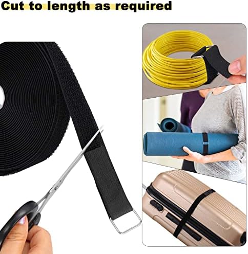 YMCRLUX 1"x64ft Hook and Loop Straps - Image 2