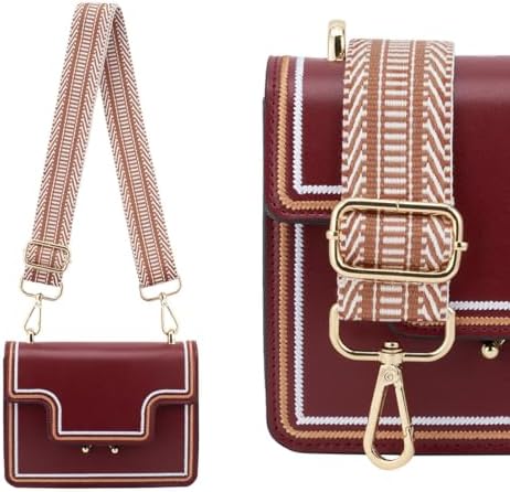 ZOOEASS Wide Shoulder Strap Adjustable Replacement Belt Crossbody Canvas Bag - Image 4