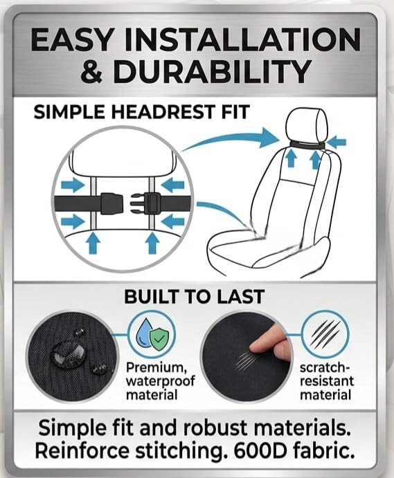 LILTOM Car Back Seat Protector - Image 4