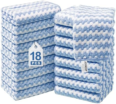 JOYMOOP Microfiber Cleaning Cloth, 18 Piece Set by JOYMOOP
