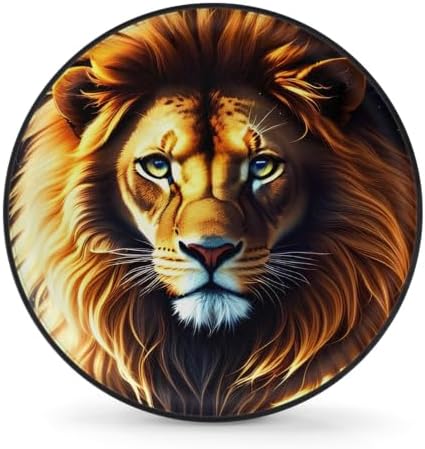 Art Lion Animal Spare Tire Cover Dust-Proof Wheel Protector by Unknown