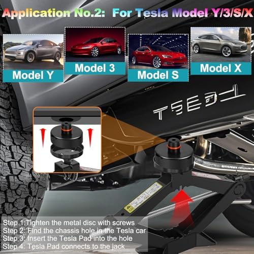 Car Jack Kit Scissor Jack for Tesla Model Y/3/S/X, MPV Tire Jack Tool Kit - Image 4