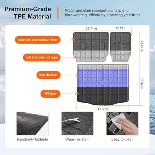 powoq Cargo Mat & Backrest Mats Compatible - Image 5