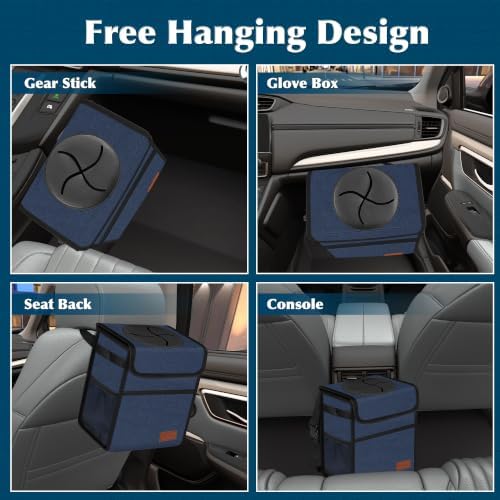 Femuar Leak Proof Car Trash Can - Image 5