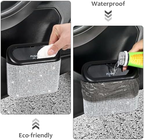 Accmor Bling Car Trash Can - Image 5