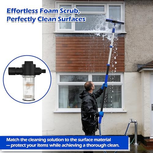 30 FT Reach Solar Panel Cleaning Brush Kit - Image 2