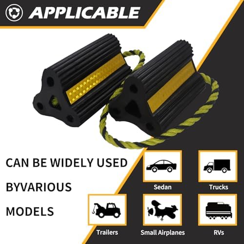 Wheel Chocks for RV Trailers 4Pair 8Pack - Image 4