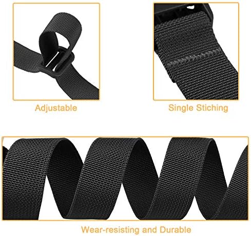 MAGARROW 24" 40" 60" 100" Strap Buckle Packing Straps Adjustable 1-Inch Belt - Image 3