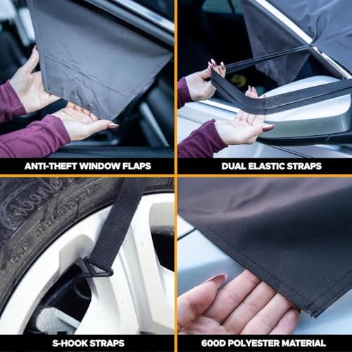 EcoNour Windshield Cover for Ice and Snow - Image 5