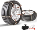 Snow Chains, 225-295mm Universal Tire Chains by E-LONGWELL