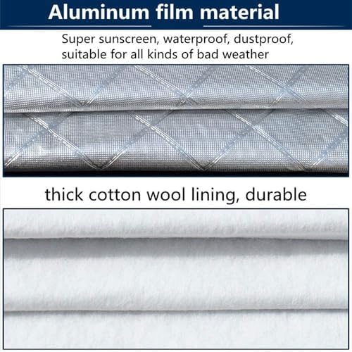 Set of 2Tire Covers, Waterproof Aluminum Film Tire Sun Protectors, Weatherproof - Image 6