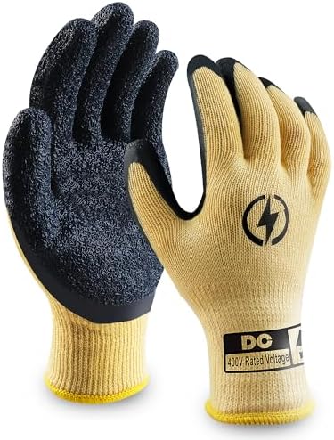 DongChu Insulated Electrician Gloves, 400V Electrical Work Gloves by DongChu