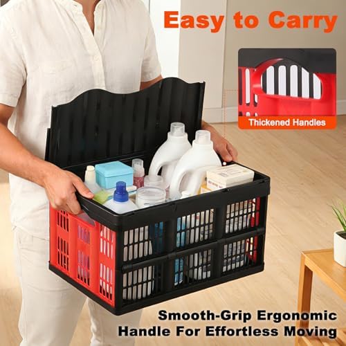 Collapsible Storage Bins, Collapsible Crates Basket - Image 6