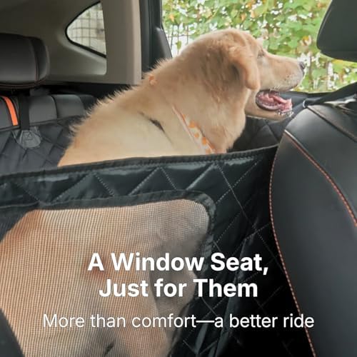 Waterproof Dog Car Hammock for Back Seat - Image 2