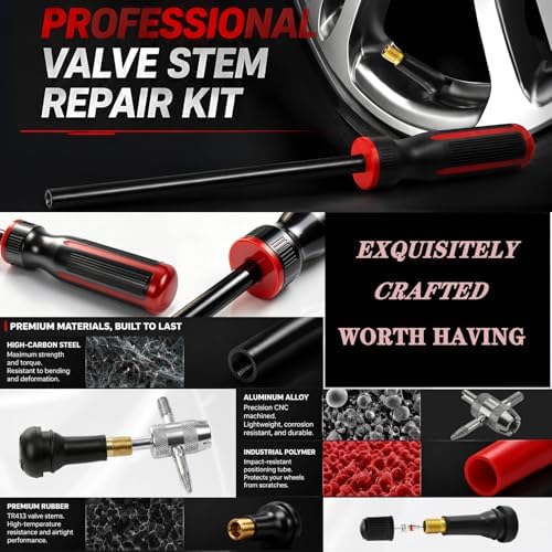 36PCS Heavy-Duty Metal Hook Valve Stem Tool Kit - Image 4