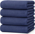 Kitinjoy 100% Cotton X‑Large 4-Pack Kitchen Towels by Kitinjoy
