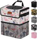 Vankor Car Trash Can with Lid Leak Proof Car Accessories by Vankor