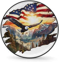 Eagle Spare Tire Cover 15in Spare Wheel Covers Tire Storage Cover by YoYoYuchong