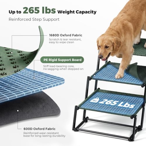 5‑Step Dog Stairs for Car Trunk - Image 5