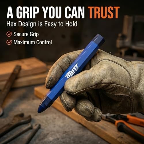 Mutt Tools Blue Lumber Crayons 12 Pack - Image 7